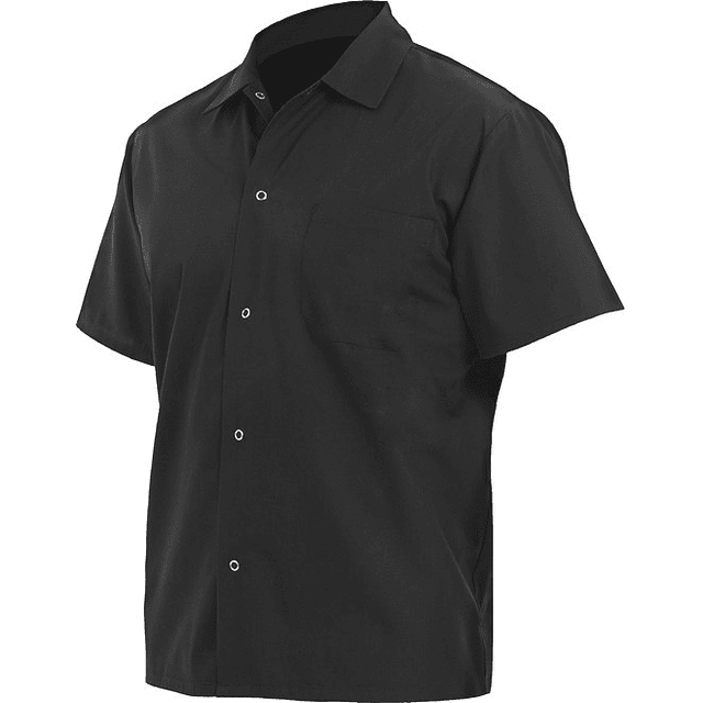 Camisa Utility Shirt Negra Negro