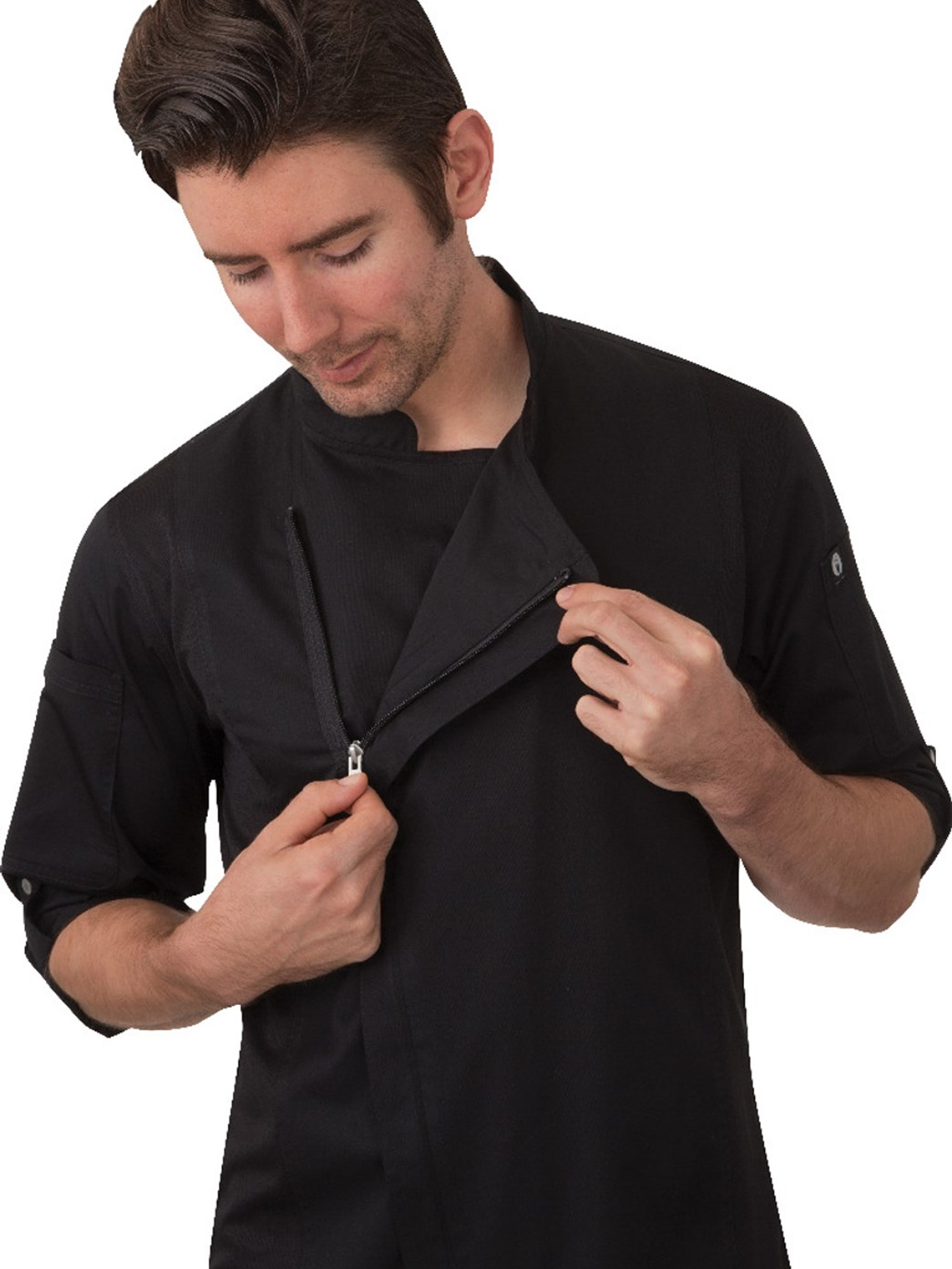 Chaqueta Chef Works Unisex Hartford Negra 2