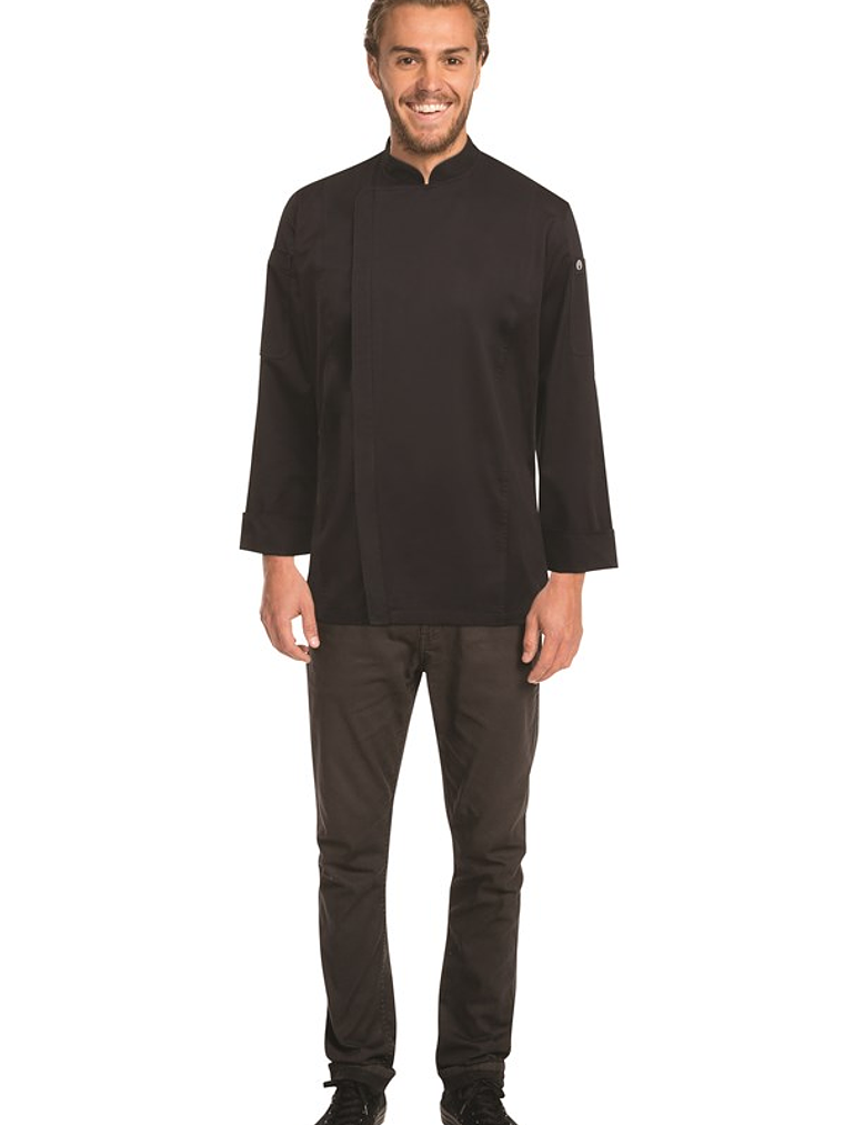 Chaqueta Chef Works Unisex Hartford Negra 3