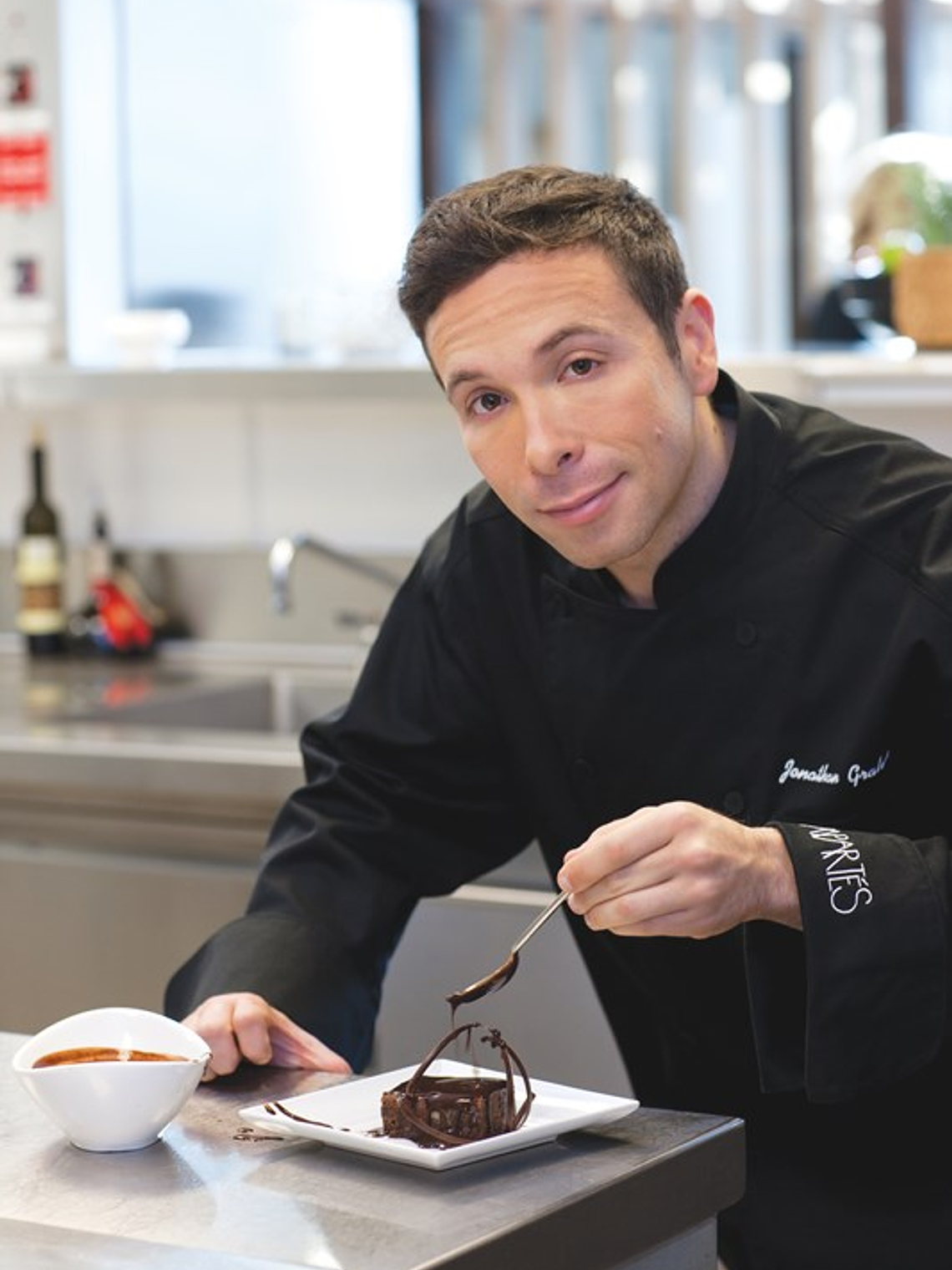 Chaqueta Chef Works Unisex Zurich Negra 4