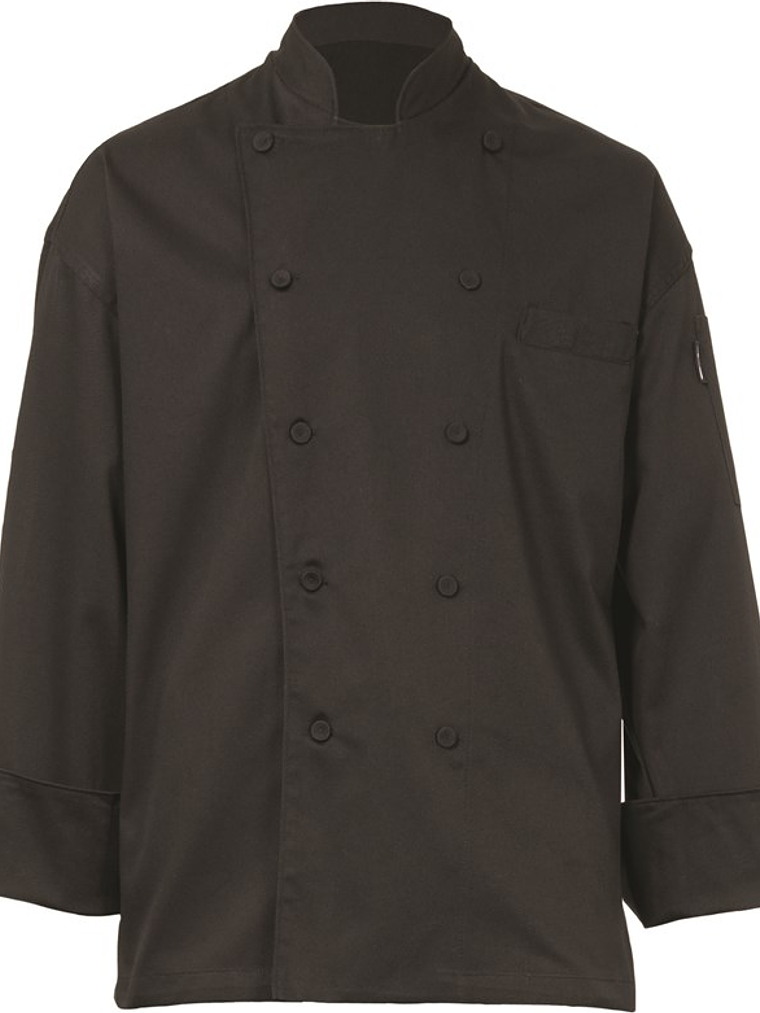 Chaqueta Chef Works Unisex Zurich Negra 3