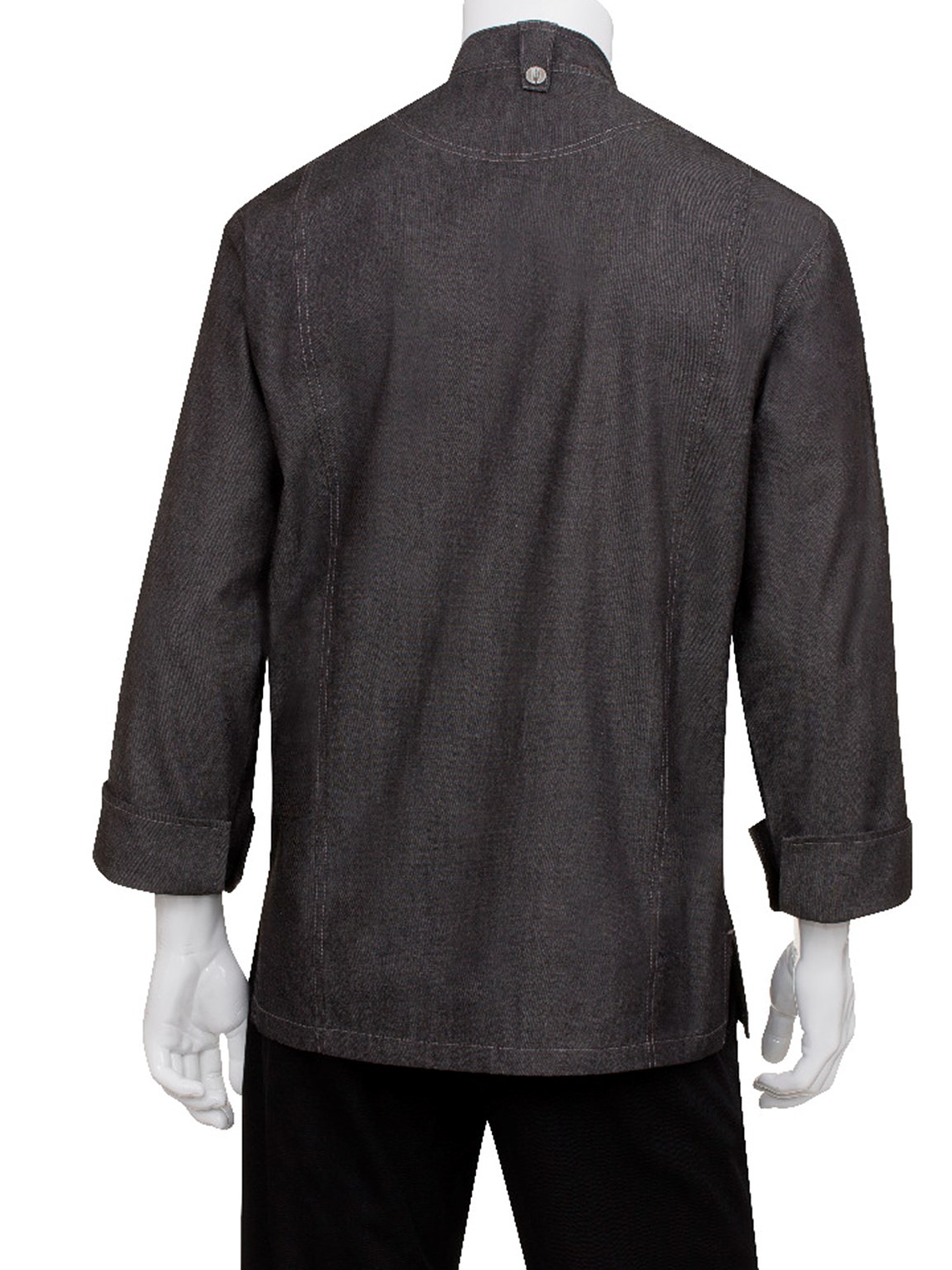 Chaqueta Chef Works Unisex Urban Gramercy Jeans Negra 5