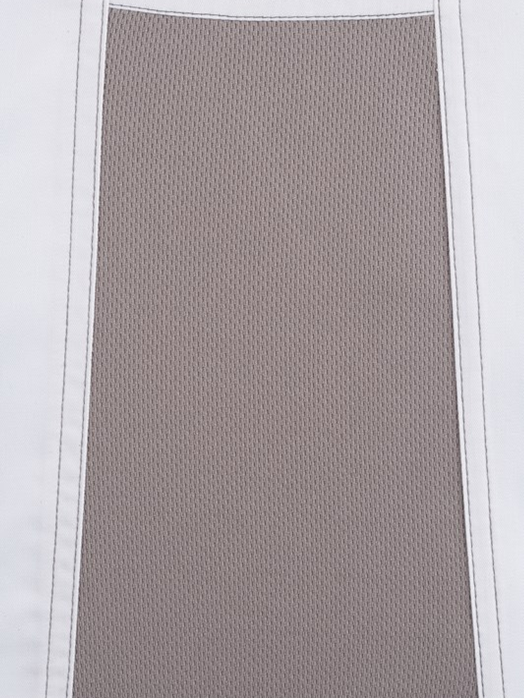 Chaqueta Chef Works Unisex Valais Blanca C/Gris 9