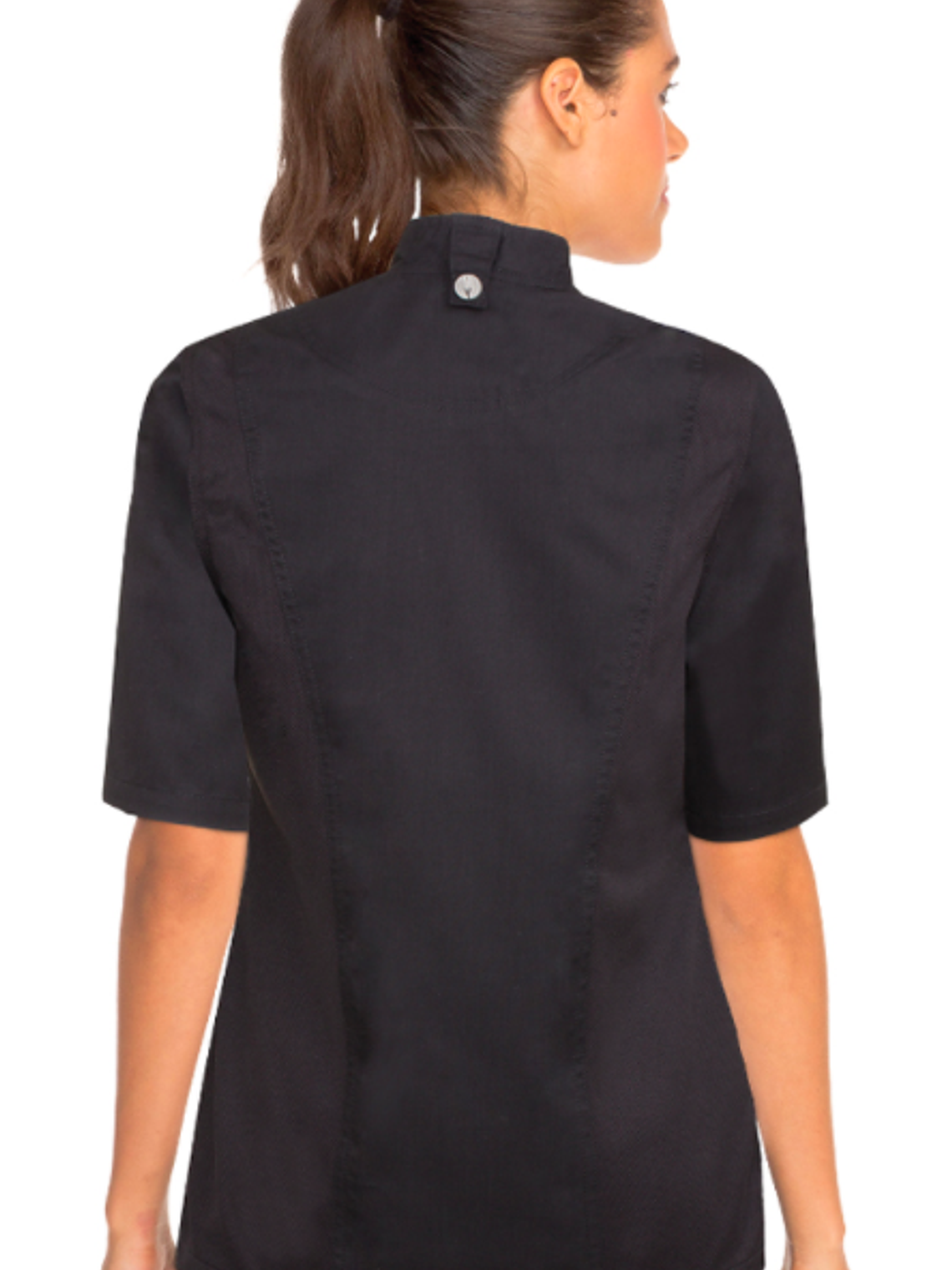 Chaqueta Chef Works Springfield Mujer Negra 5