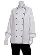 Chaqueta Chef Works Mujer Laussane Blanca - Miniatura 2
