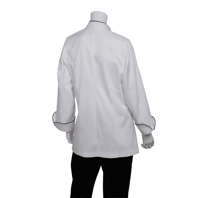 Chaqueta Chef Works Mujer Laussane Blanca