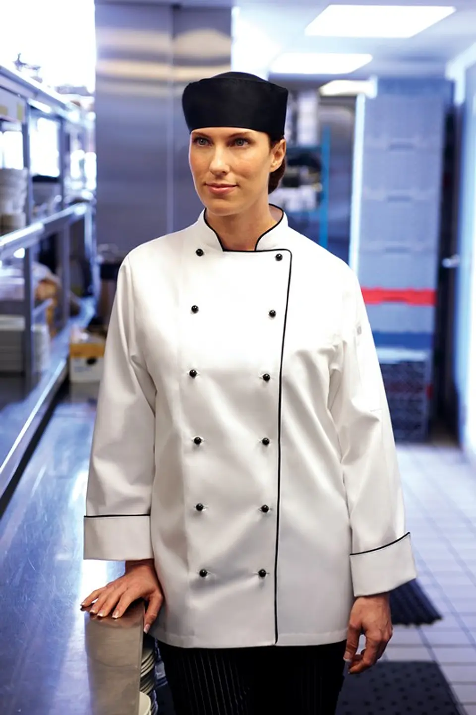 Chaqueta Chef Works Laussane Mujer  4