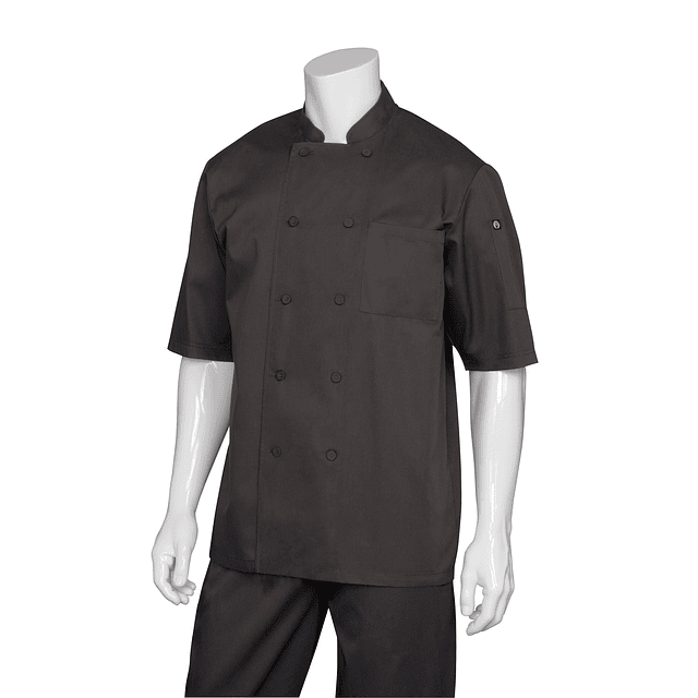 Chaqueta Chef Works Unisex Montreal Negra