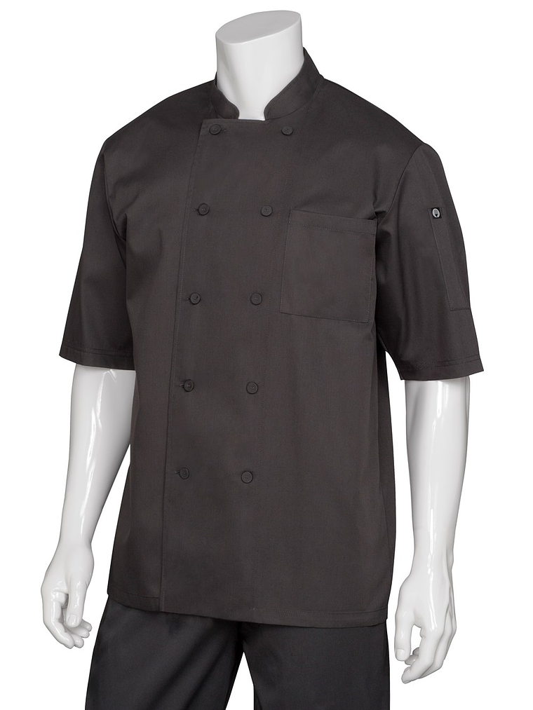 Chaqueta Chef Works Unisex Montreal Negra 4