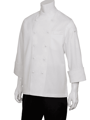 Chaqueta Chef Works Unisex Milán Blanca