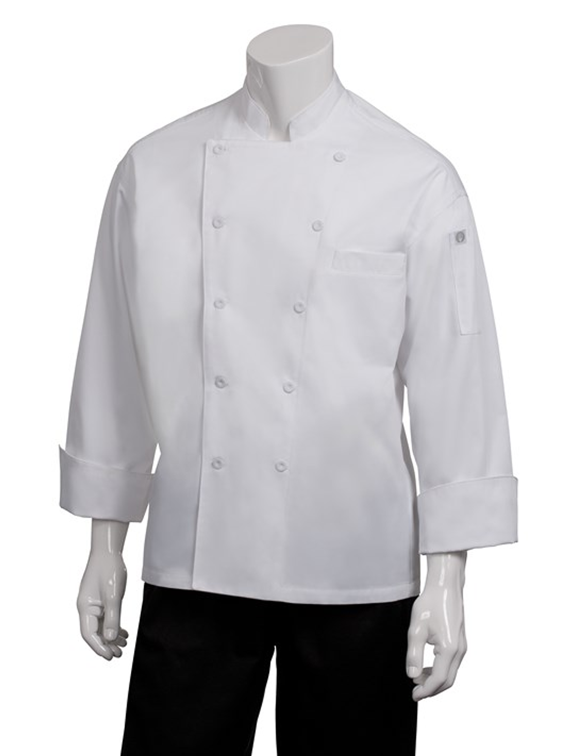 Chaqueta Chef Works Unisex Lyon Blanca 4