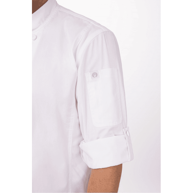 Chaqueta Chef Works Unisex Bowden Blanca