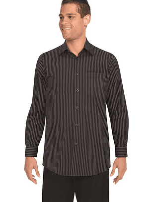 Camisa Chef Works Onyx Negra 