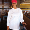 Chaqueta Chef Works St Tropez Woman Blanco