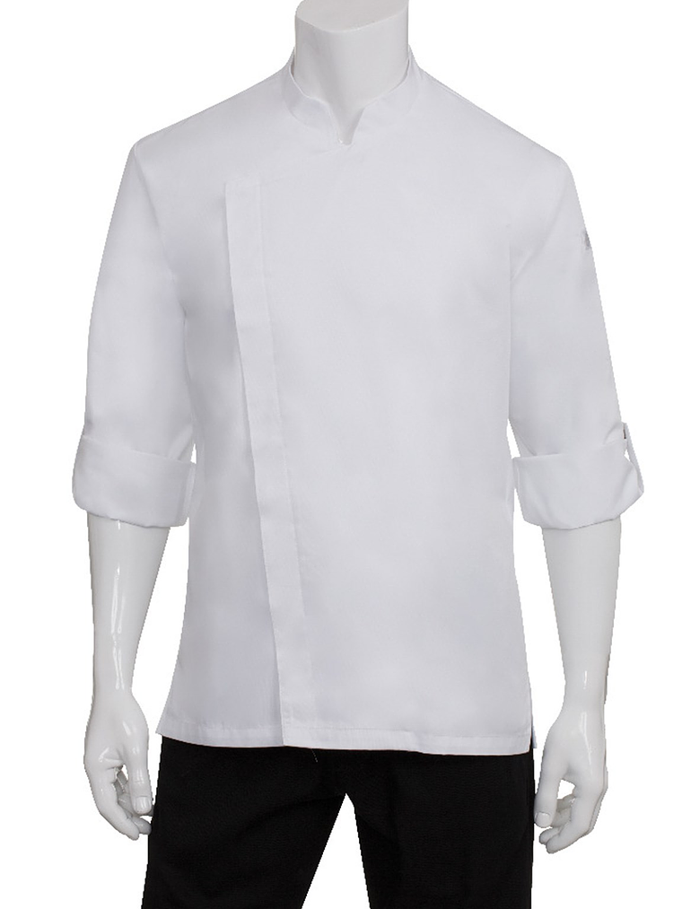 Chaqueta Chef Works Urban Unisex Lansing Blanca 4