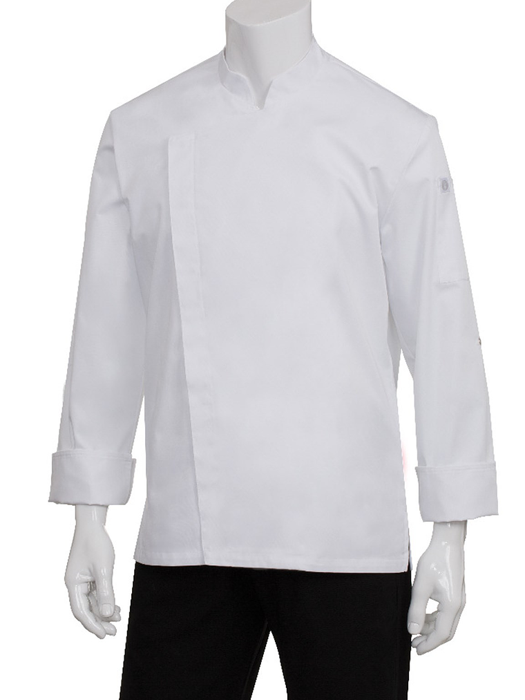 Chaqueta Chef Works Urban Unisex Lansing Blanca 6
