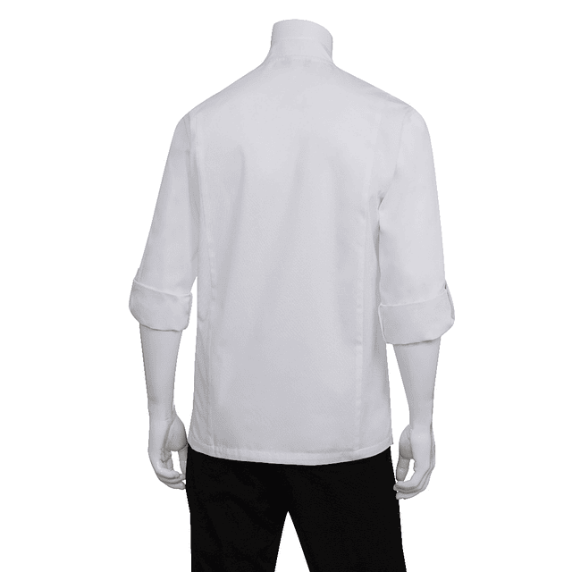 Chaqueta Chef Works Urban Unisex Lansing Blanca