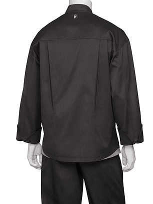 Chaqueta Chef Works Unisex Amalfi Negra 