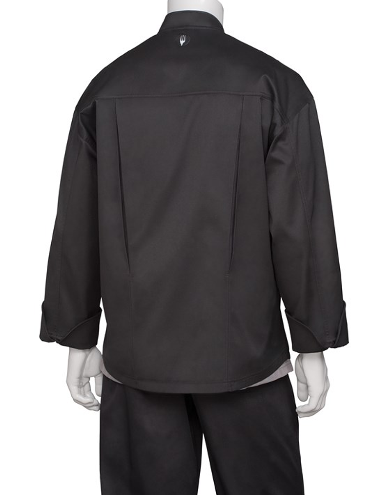 Chaqueta Chef Works Unisex Amalfi Negra  2