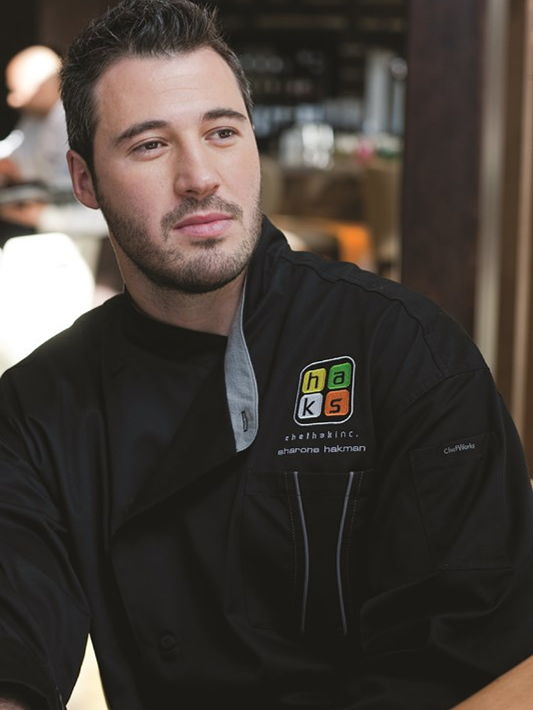 Chaqueta Chef Works Unisex Amalfi Negra  5