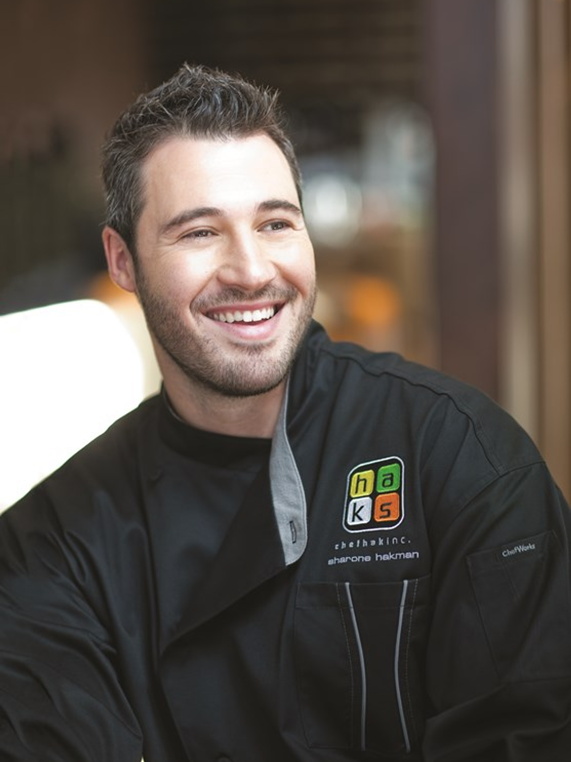 Chaqueta Chef Works Unisex Amalfi Negra  6