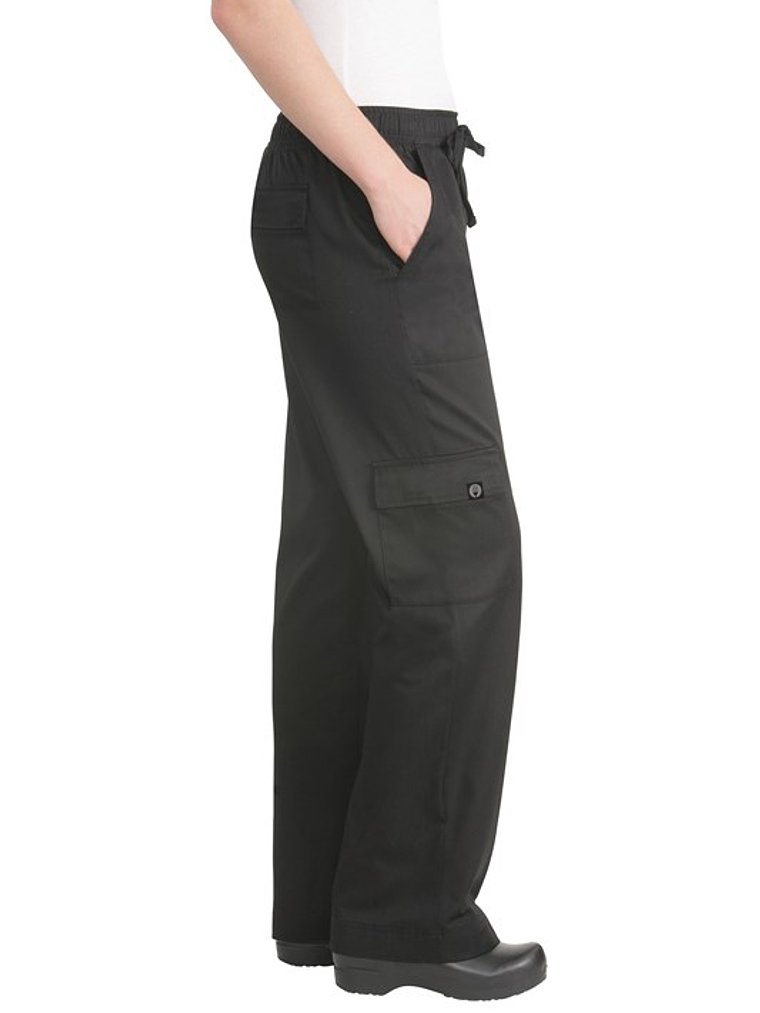 Pantalón Chef Works Cargo Negro 3