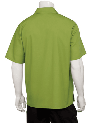 Camisa Chef Works Básica Lima