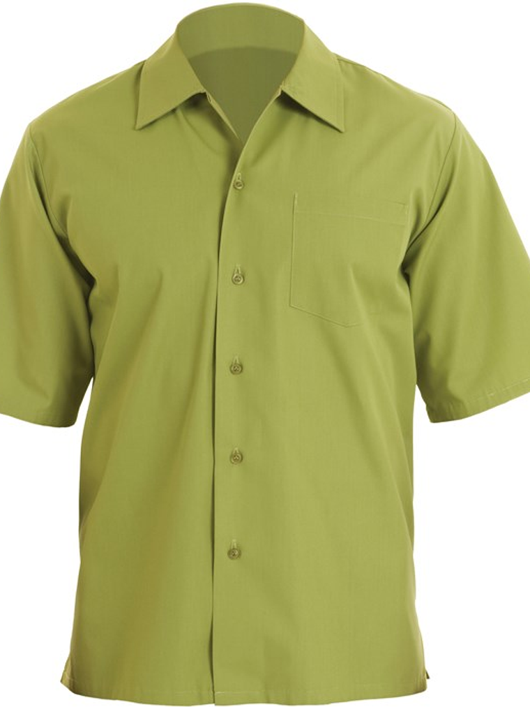 Camisa Chef Works Básica Lima 3