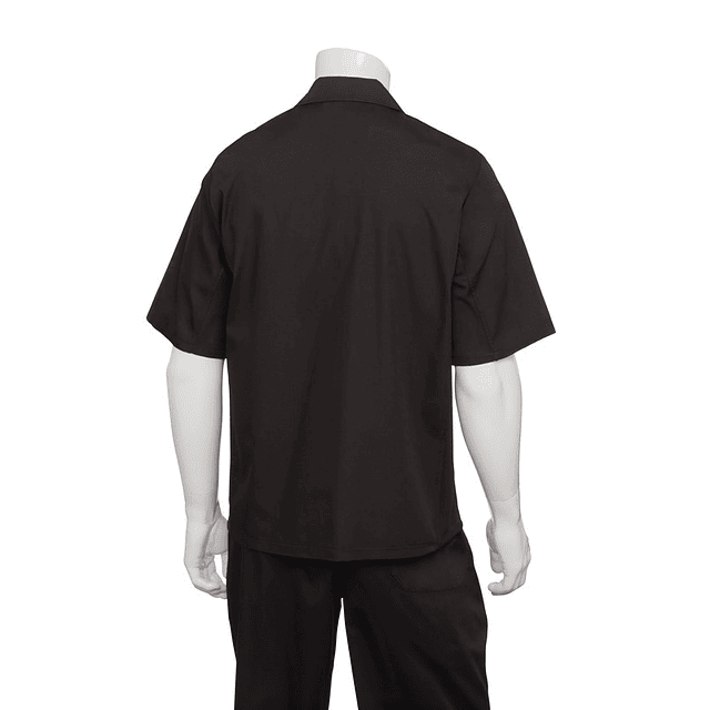 Camisa Chef Works Cool Vent Cook Negra