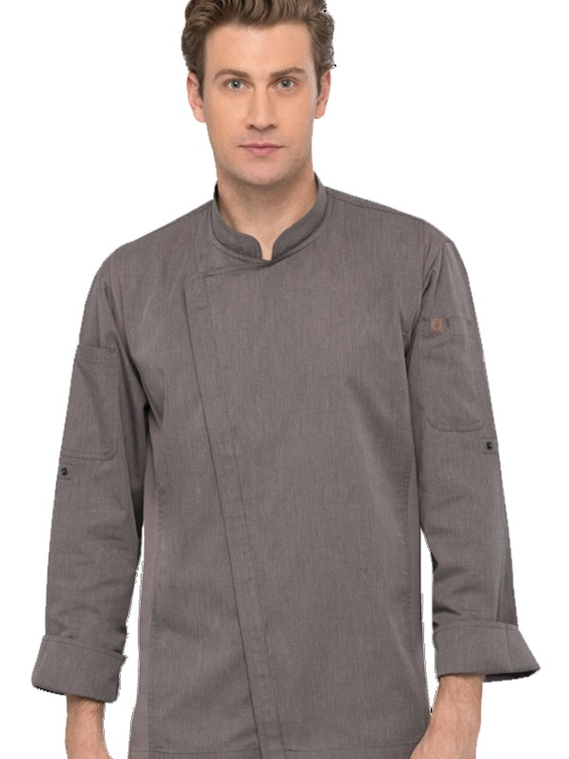 Chaqueta Chef Works Urban Unisex Hartford Grafito 4