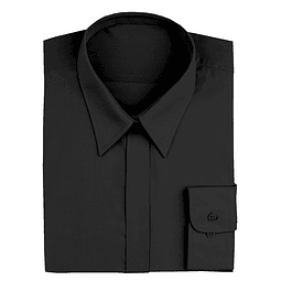 Blusa Chef Works Clásica Mujer Negro