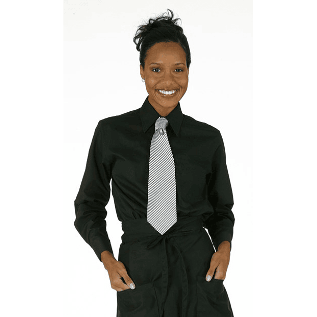 Blusa Clasica Mujer Negra Negro