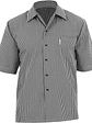 Camisa Chef Works Pie Pool Gris - Miniatura 3