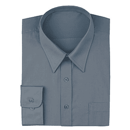 Camisa Chef Works Dress Charcoal Gris