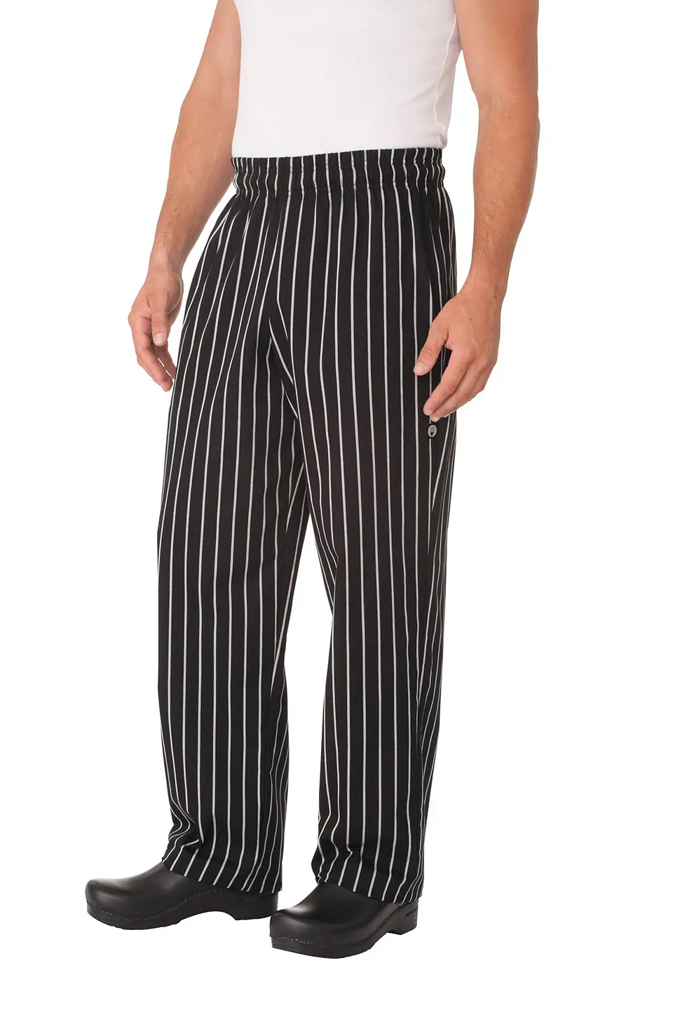 Pantalón Chef Works Baggy Chalkstripe Unisex 1