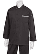 Chaqueta Chef Works Unisex Lyss Negra C/Gris - Miniatura 1