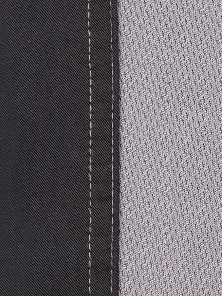 Chaqueta Chef Works Unisex Lyss Negra C/Gris 4