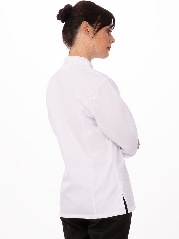  Chaqueta de Chef Mujer Chef Works Sofia Blanca 2