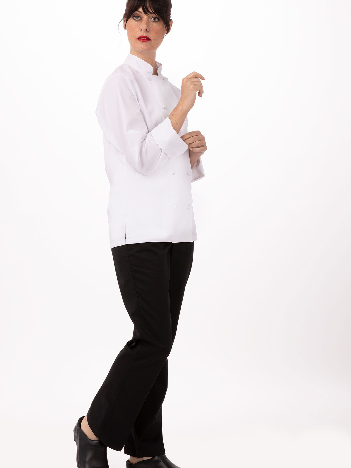  Chaqueta de Chef Mujer Chef Works Sofia Blanca 3