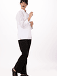  Chaqueta de Chef Mujer Chef Works Sofia Blanca - Miniatura 3
