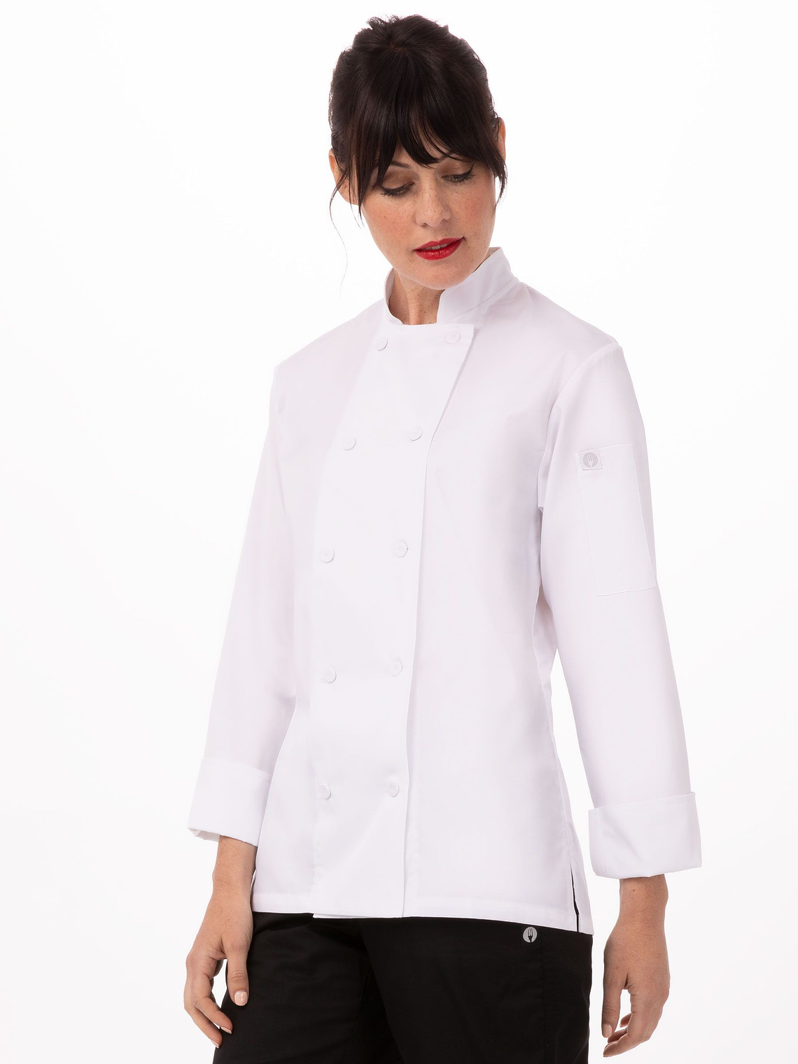  Chaqueta de Chef Mujer Chef Works Sofia Blanca 1
