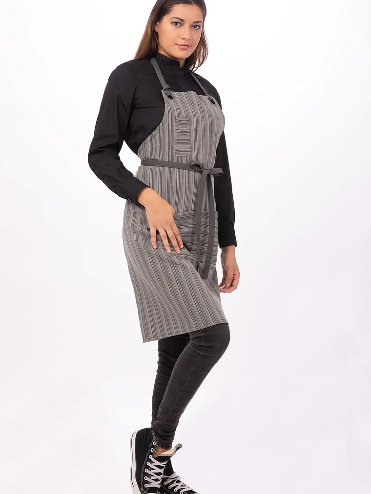 Pechera Chef Works Brooklyn Gris 1