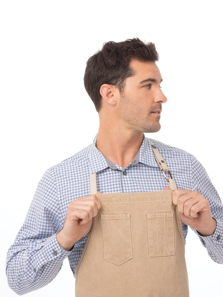 Pechera Chef Works Austin BIB Natural 3