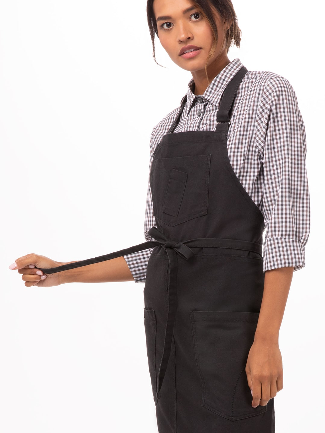 Pechera Chef Works Rockford Gris 1