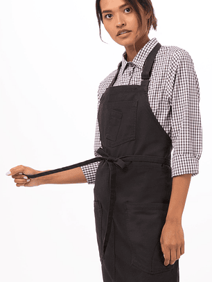 Pechera Chef Works Rockford Gris