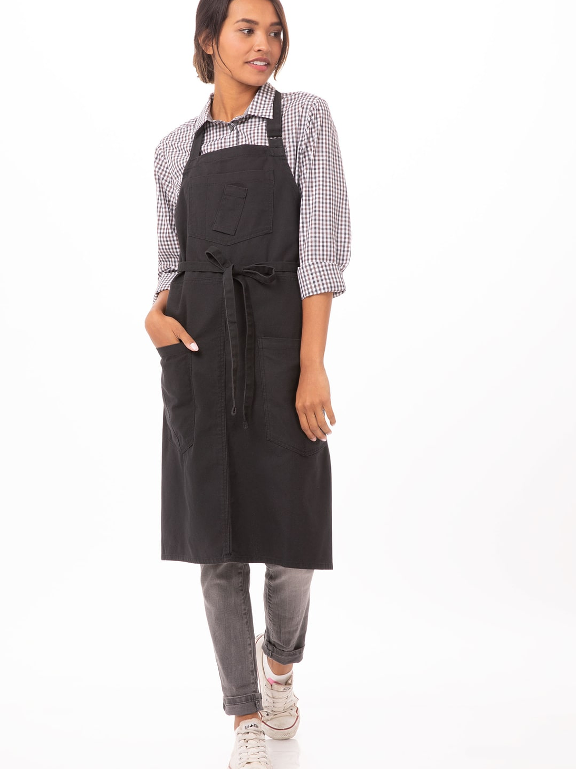 Pechera Chef Works Rockford Gris 3