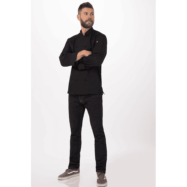 Chaqueta Chef Works Unisex Bowden Negra