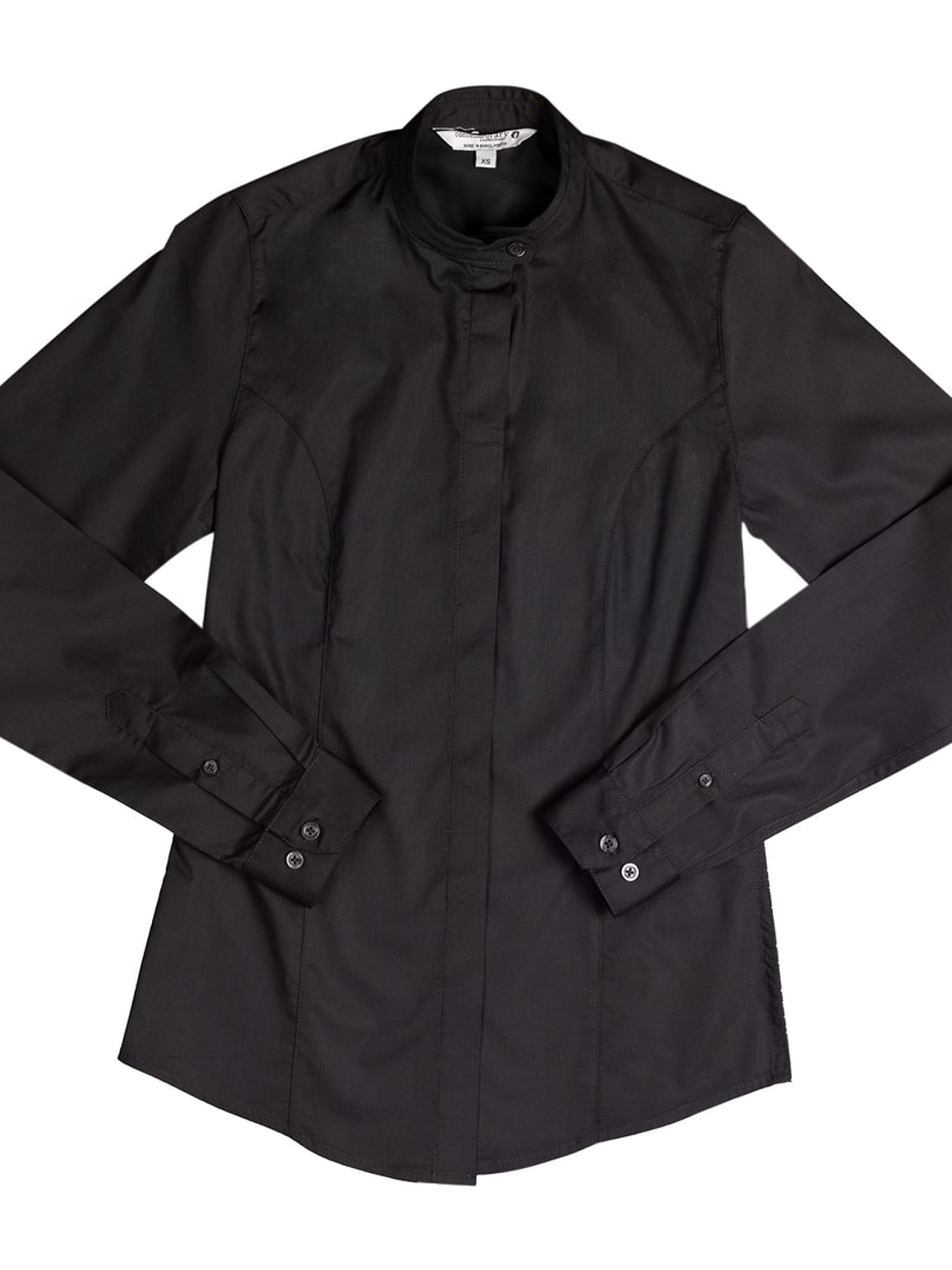 Blusa Chef Works Formel Contemporary Negra 4