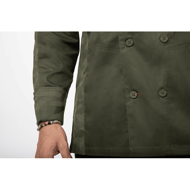 Chaqueta Chef Works Unisex Mojave Oliva