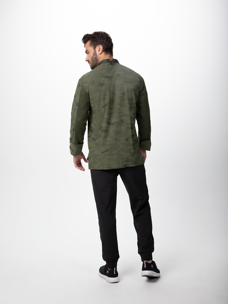 Chaqueta Chef Works Unisex Mojave Oliva 2